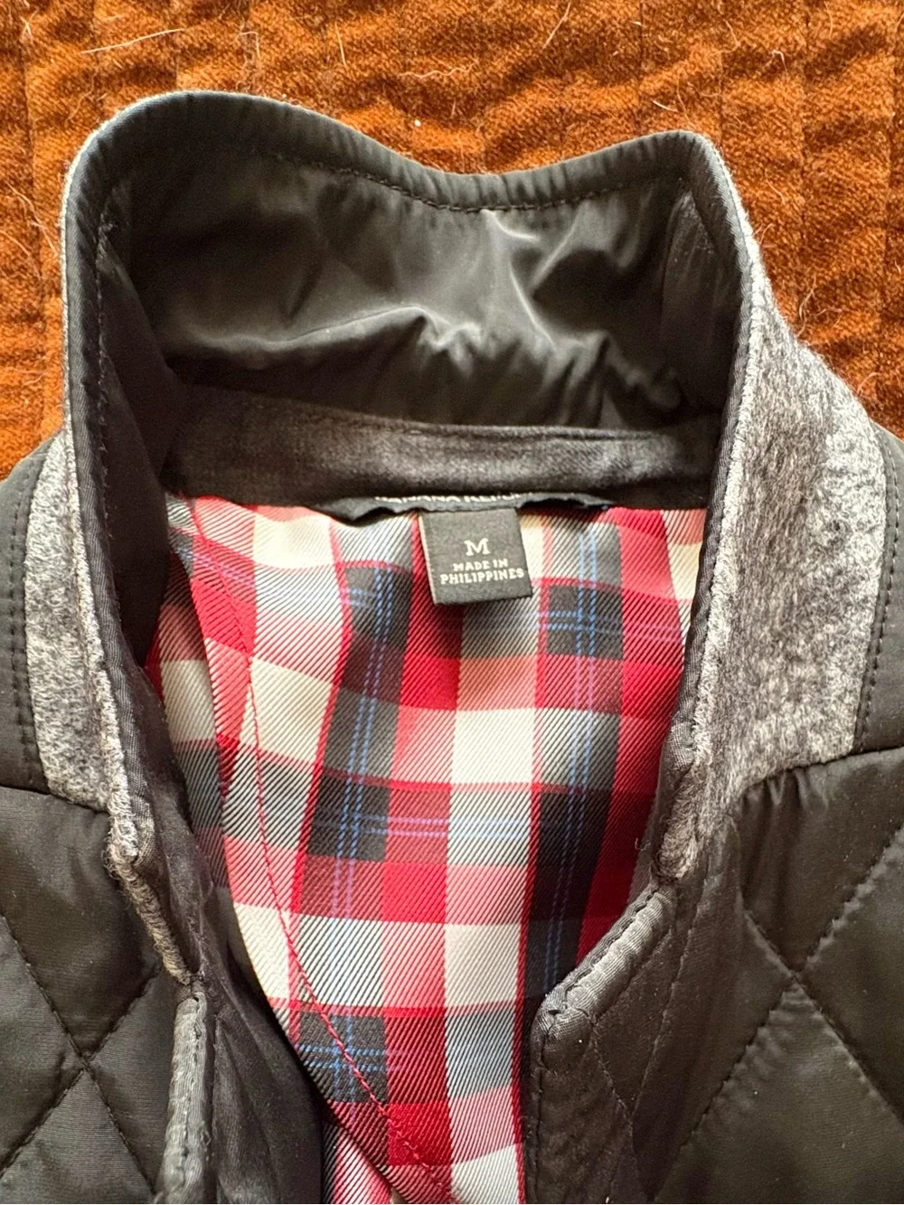 Men’s Banana Republic Quilted Black Blazer